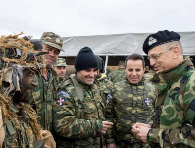 Επίσκεψη Α/ΓΕΣ στην περιοχή ευθύνης του Γ’ Σώματος Στρατού και παρακολούθηση άσκησης στο Σιδηρόκαστρο (φωτό)